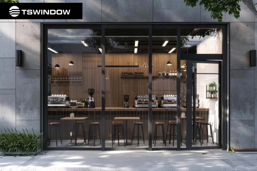 Quán cafe theo phong cách Industrial